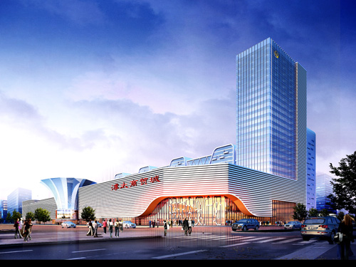 省会商业市场添新军 滹太商贸城破土动工